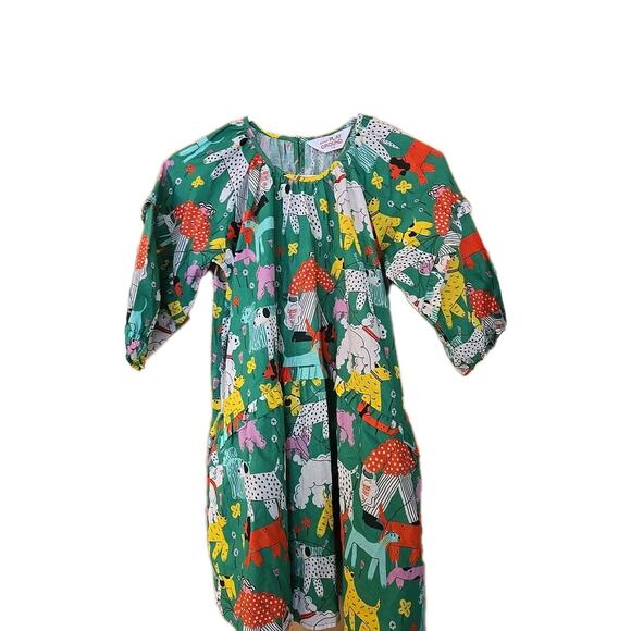 Gorman Playground Abstract Dress Girls 7-8 New Without Tags - Picture 1 of 6